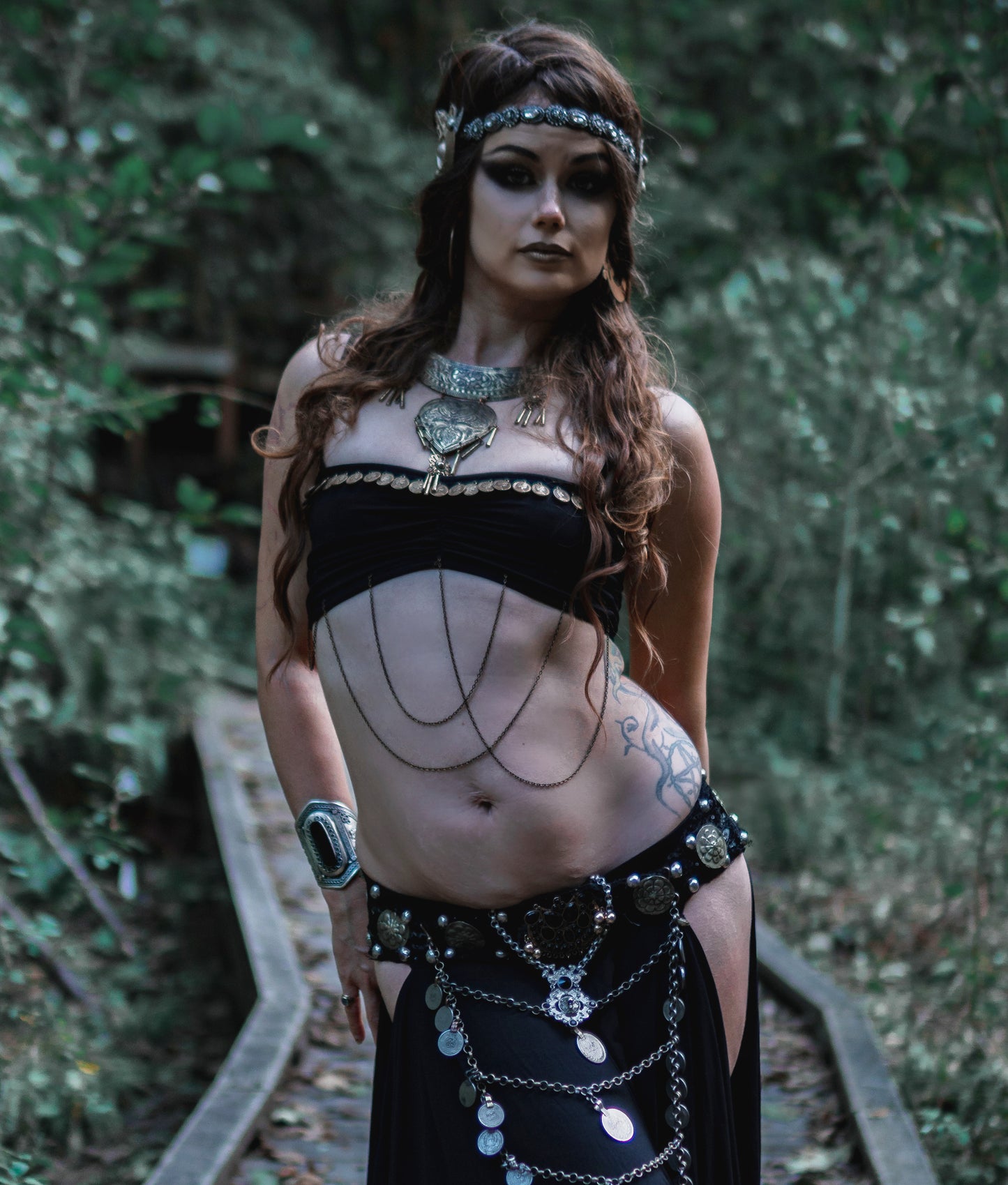 Bandeau Halter Tribal Fusion Top