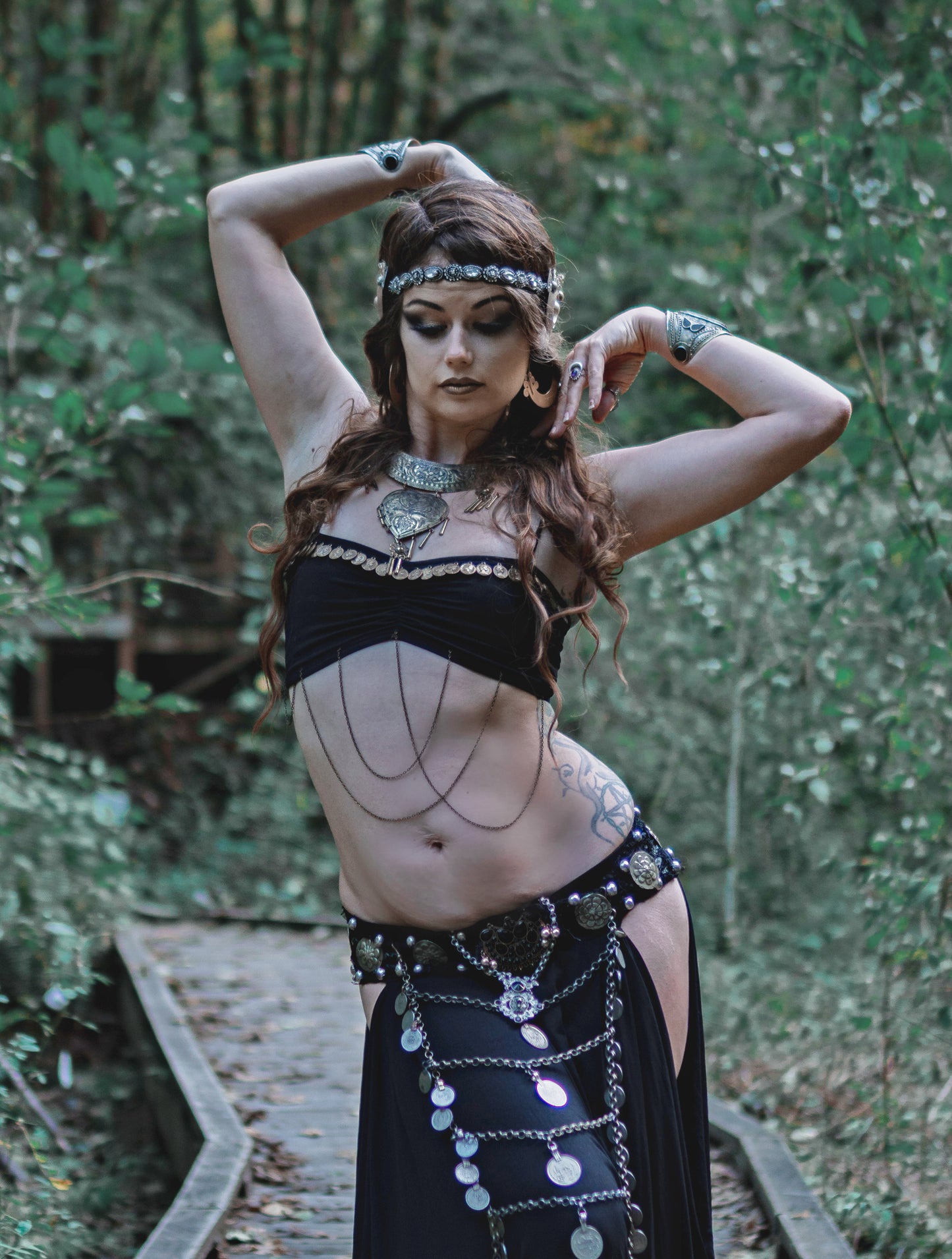 Bandeau Halter Tribal Fusion Top