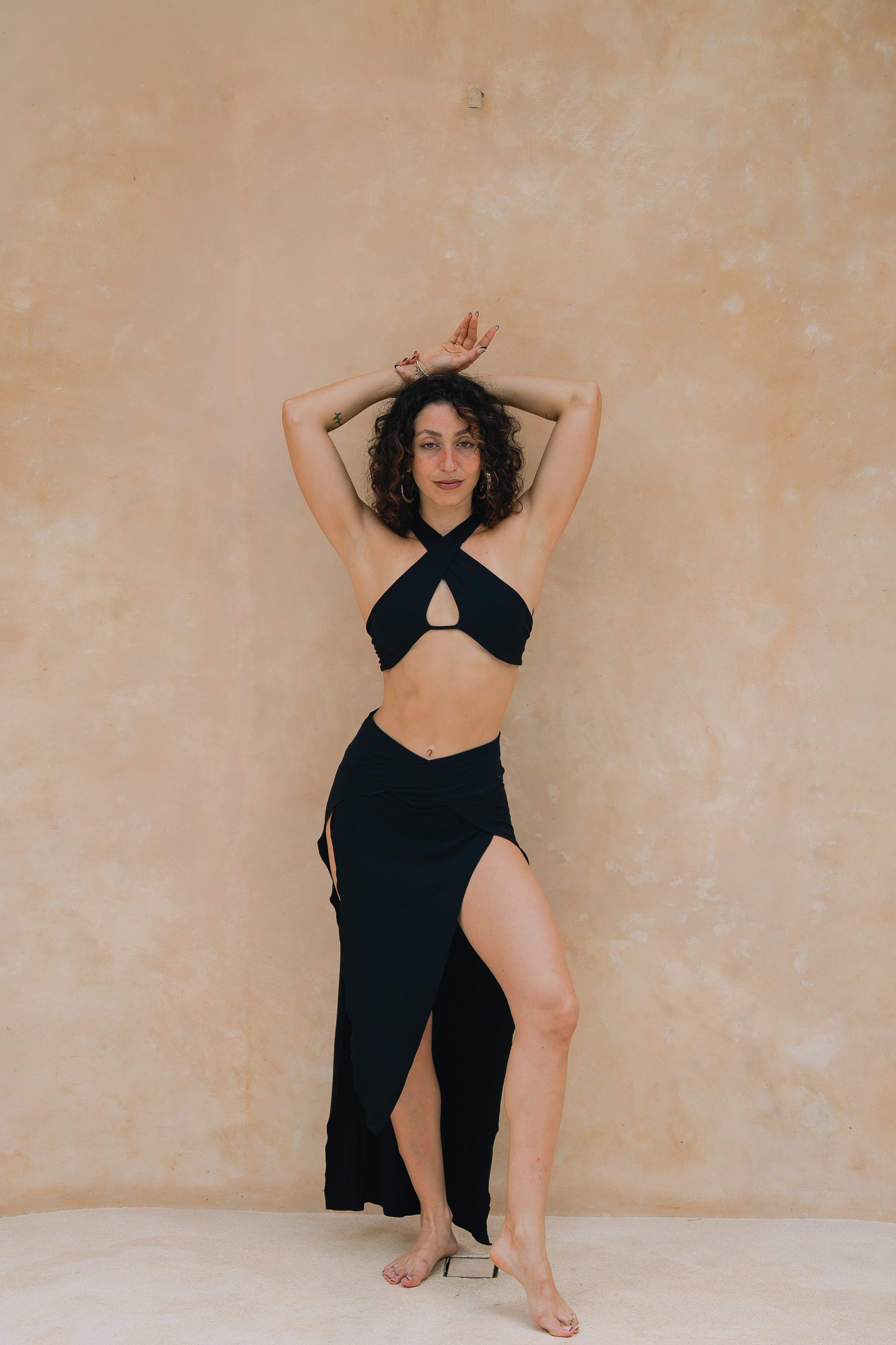 Athena Skirt - Obsidian