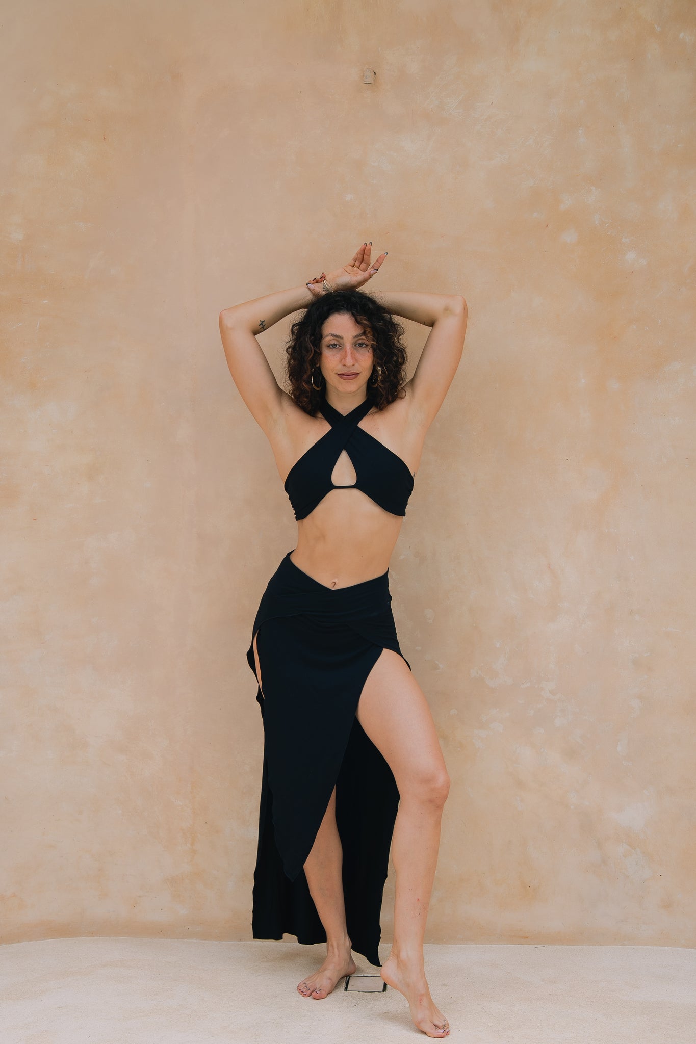 Athena Skirt - Obsidian