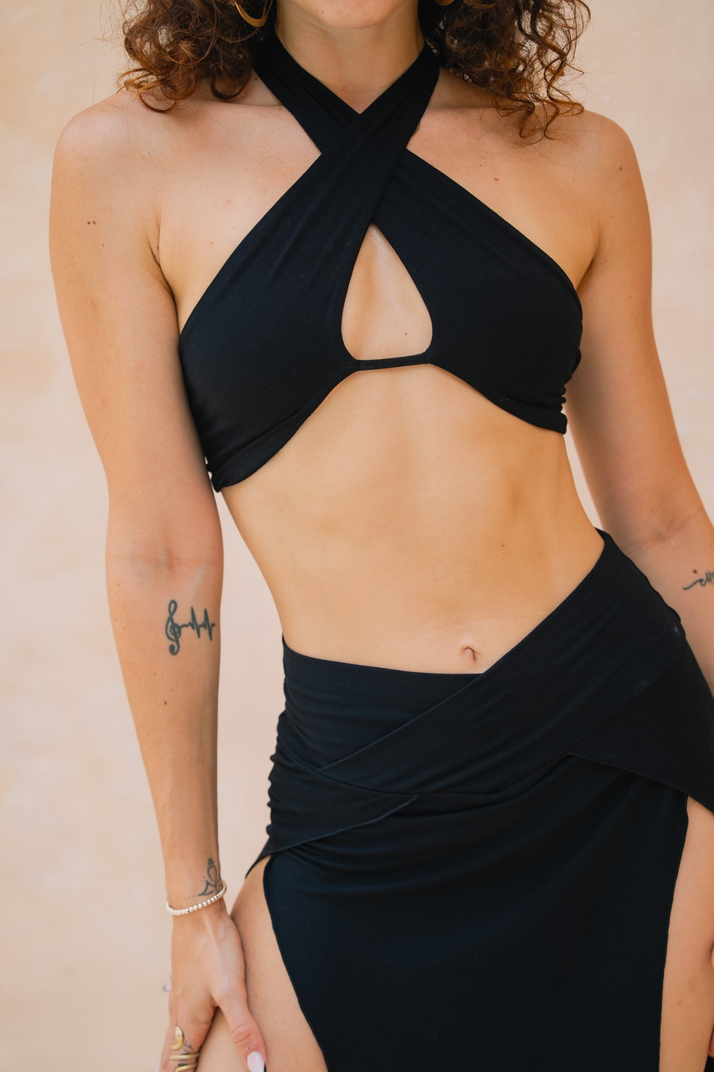 Athena Skirt - Obsidian