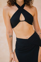 Athena Skirt - Obsidian