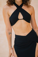 Athena Skirt - Obsidian