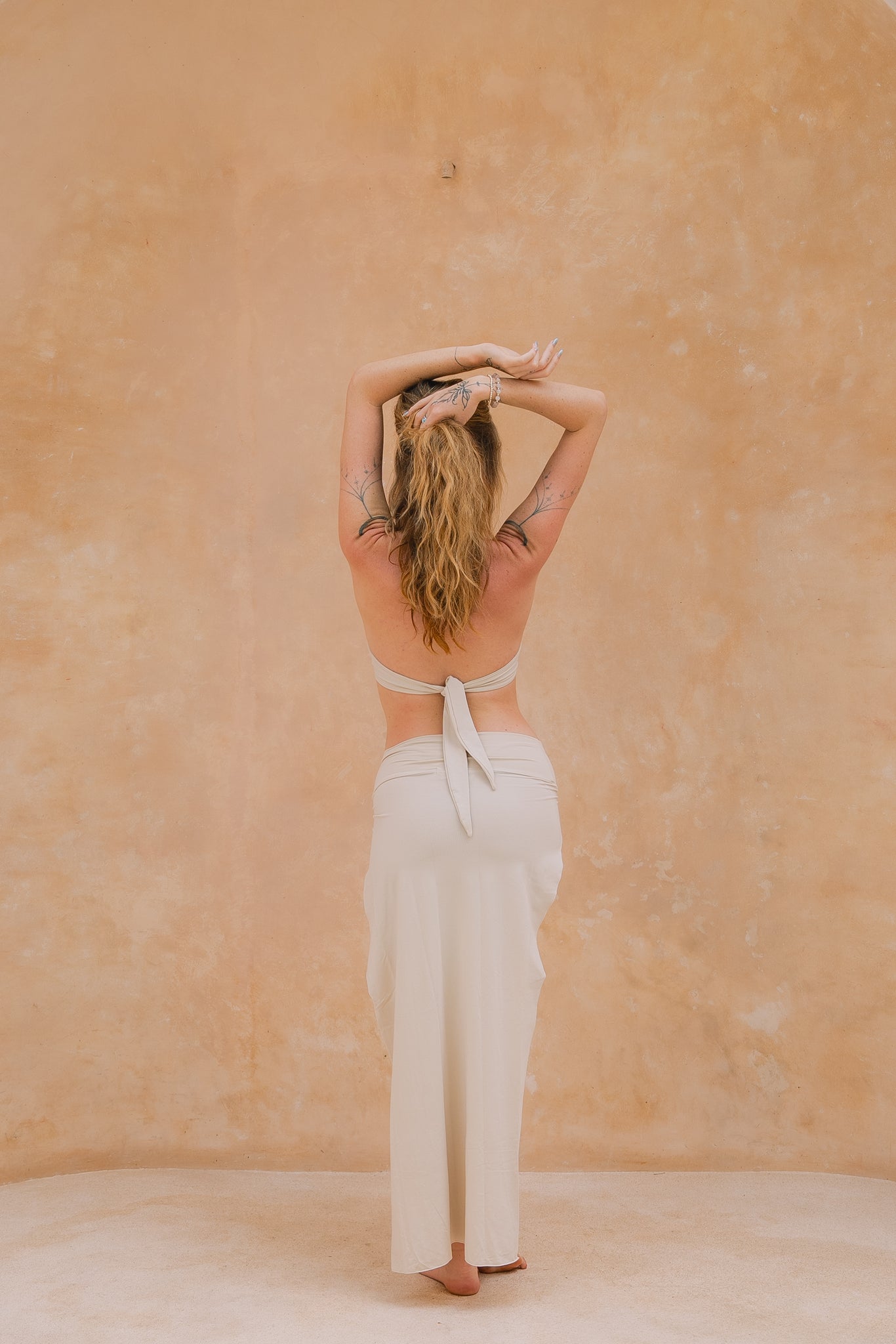 Aset Double Split Skirt - Moonstone