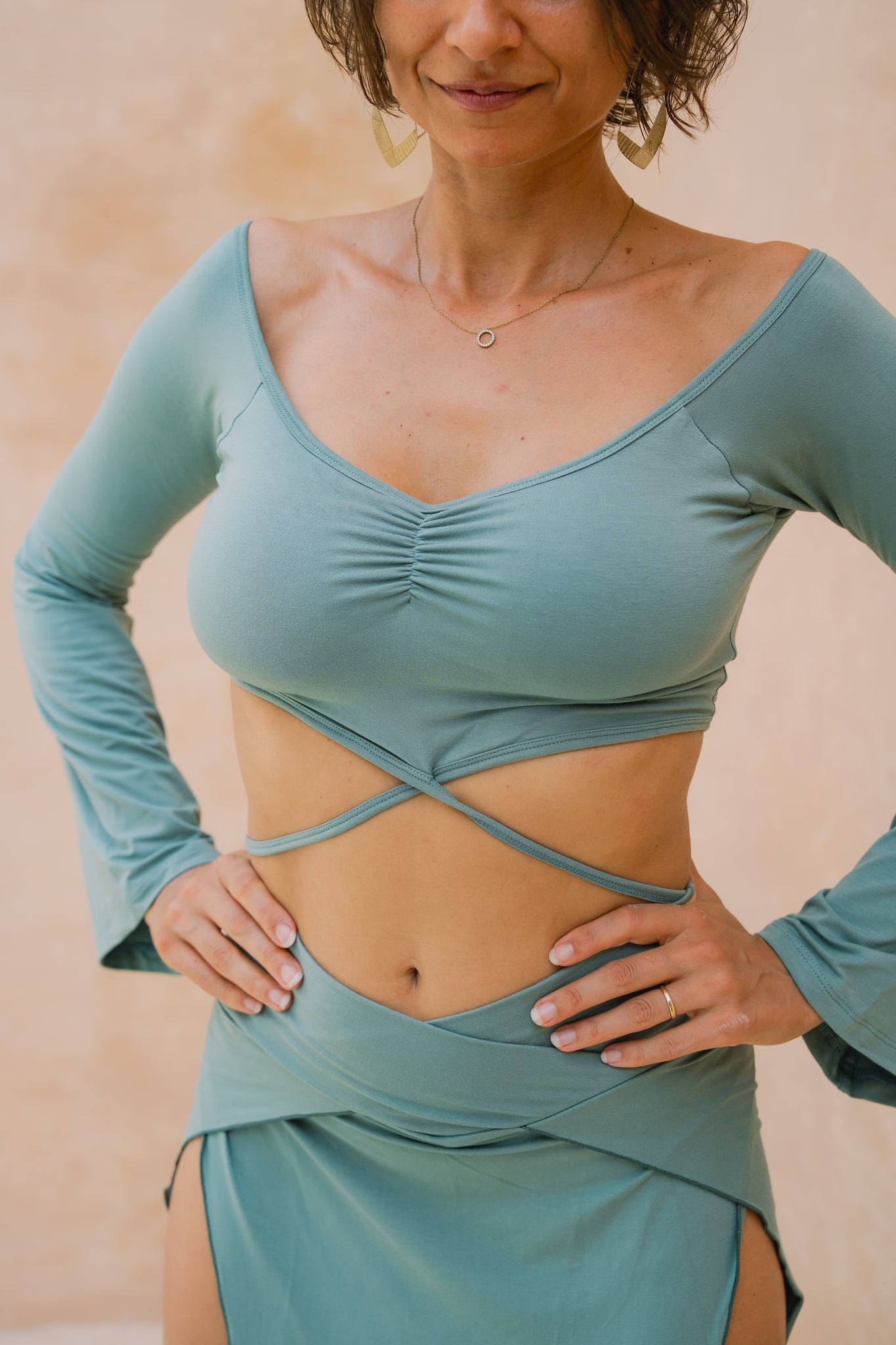 Aset Double Split Skirt - Kayanite