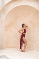 Athena Skirt - Deep Rose