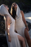 Hooded Double Spit Dress
