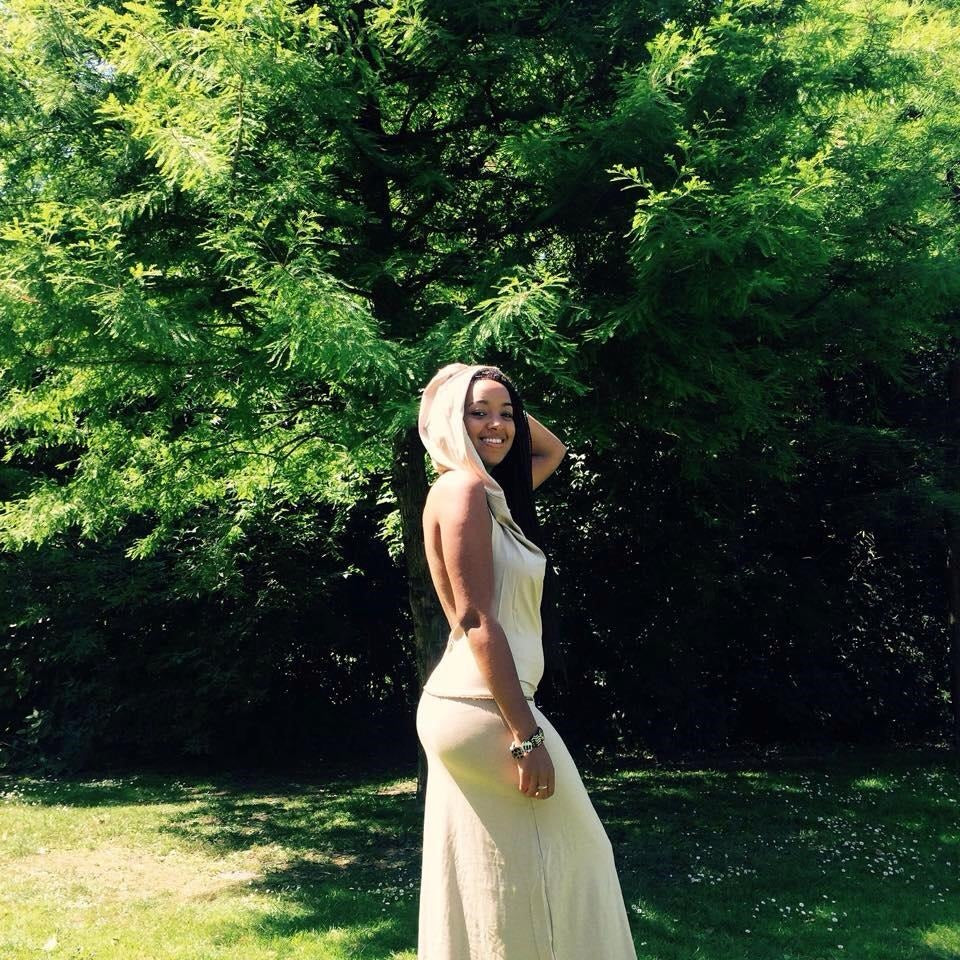 Hooded Dancing Dakini Dress - Moonstone