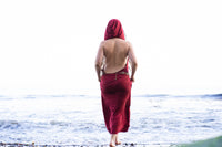 Hooded Dancing Dakini Dress - Scarlett Red