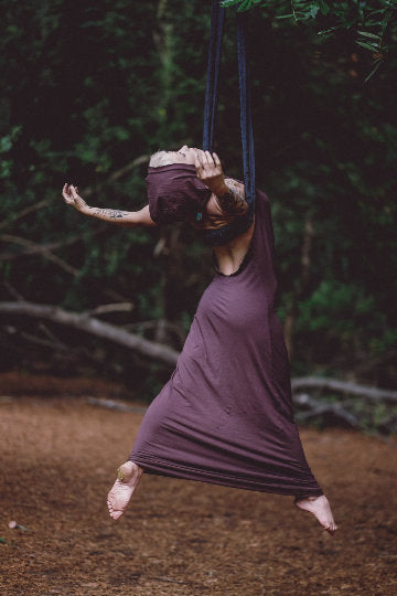Hooded Dancing Dakini Dress - Amethyst