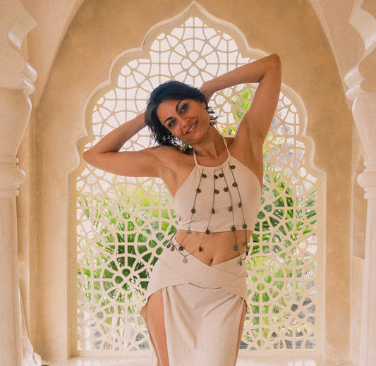 Boho Gypsy Chained Halter Top