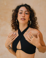 Sita 3-way top - Obsidian