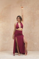 Isis Skirt-  Deep Rose