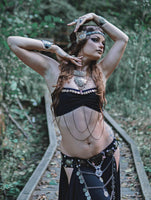 Bandeau Halter Tribal Fusion Top