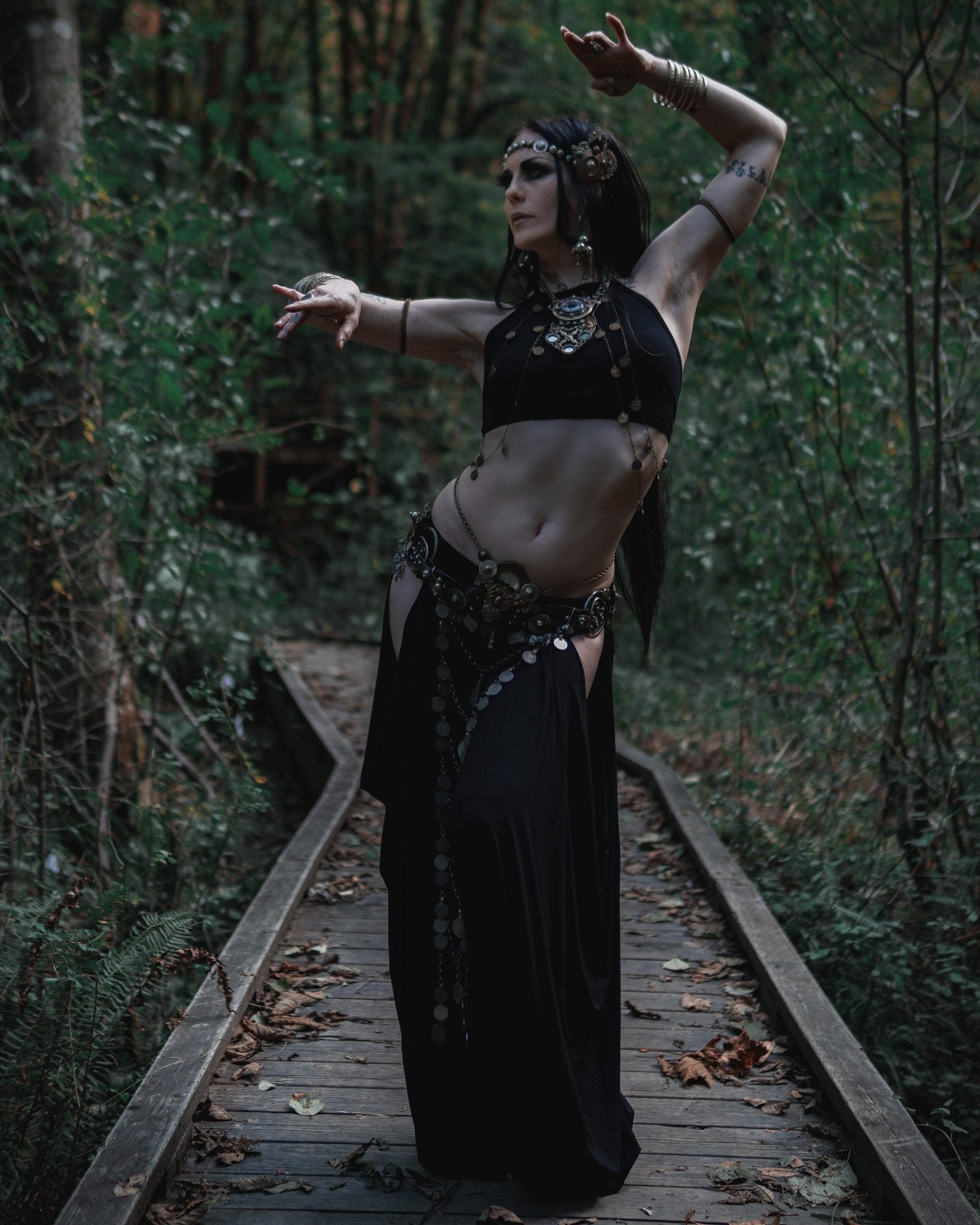 Boho Gypsy Chained Halter Top - Dancing Dakini Designs