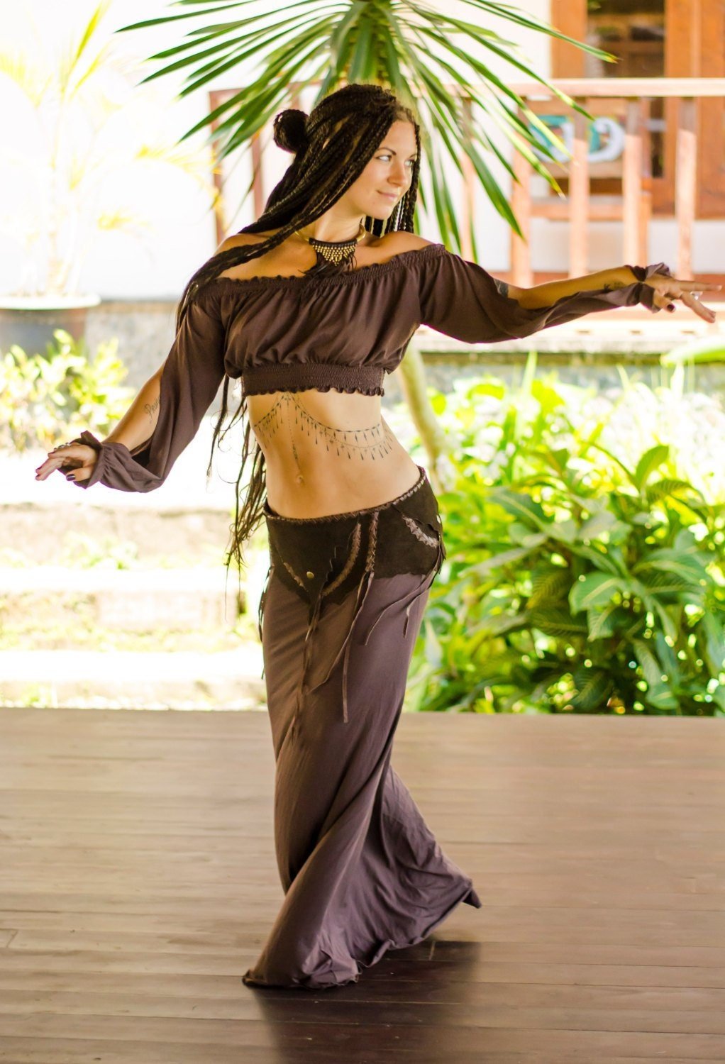 Boho Gypsy Set Top and Skirt - Dancing Dakini Designs