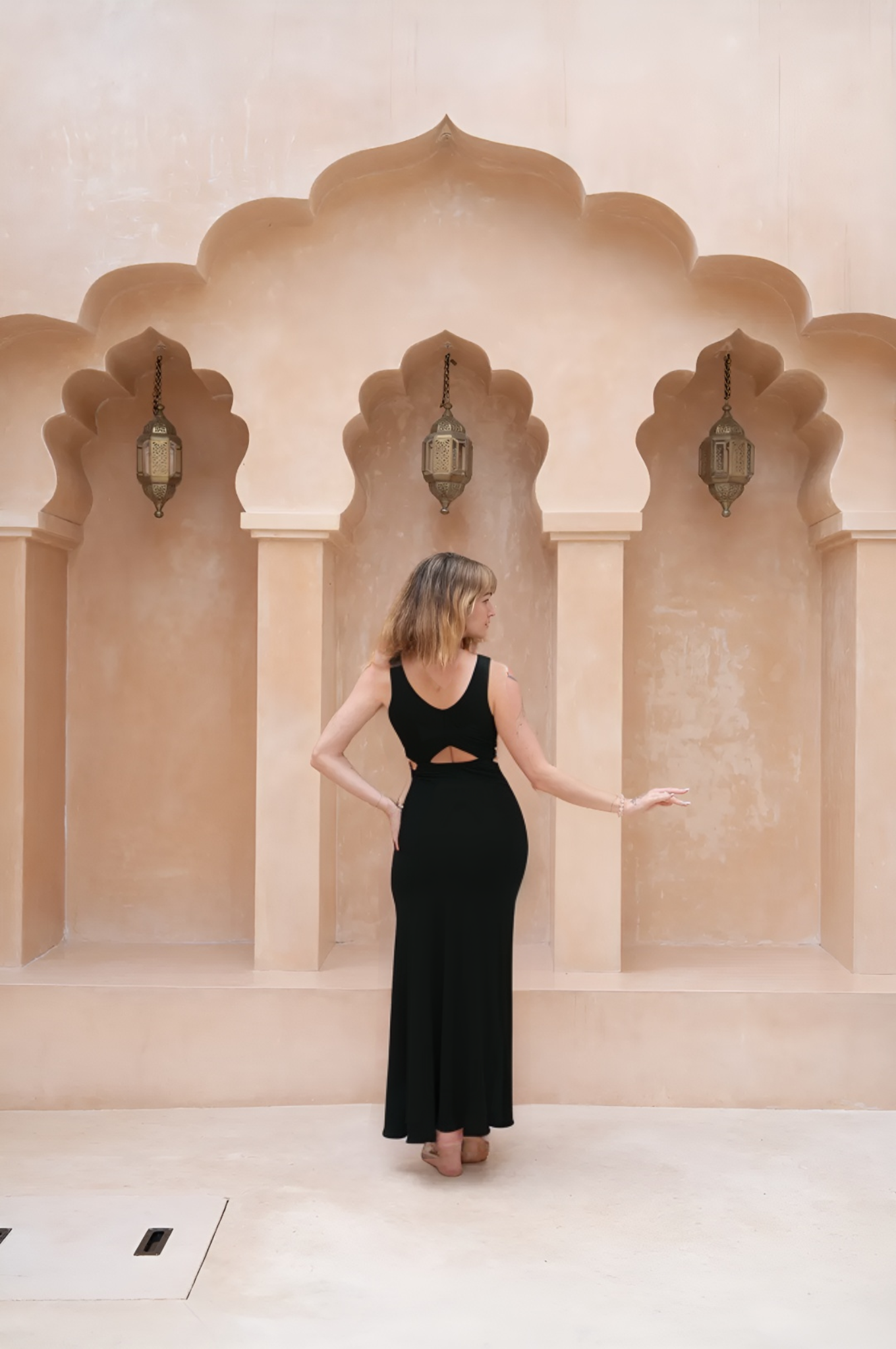 Luna Dress - Obsidian Black
