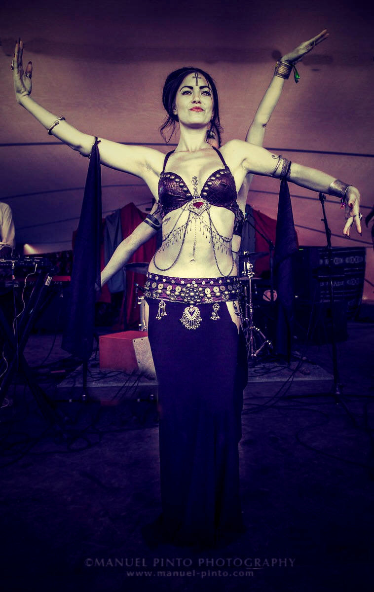 Tribal fusion Belly Dance skirt