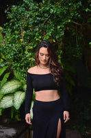 Safiah Skirt and Top Set - double or single slit skirt - Dancing Dakini Designs